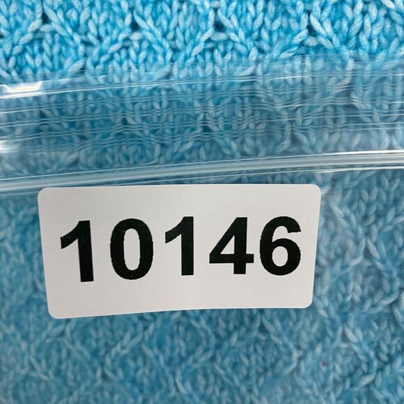 Talbots Sweater Womens Extra Small Blue‎ Wool Pullover Mock Neck Casual Solid - Picture 8 of 8